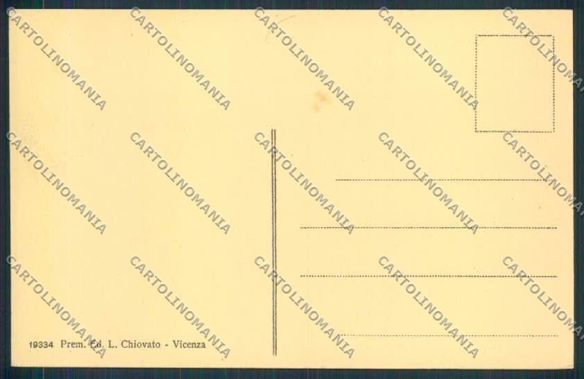 Vicenza città Tram cartolina MQ2871 – retro