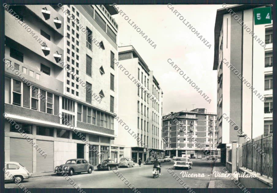Vicenza città ADESIVO Foto FG cartolina MQ2886 – fronte