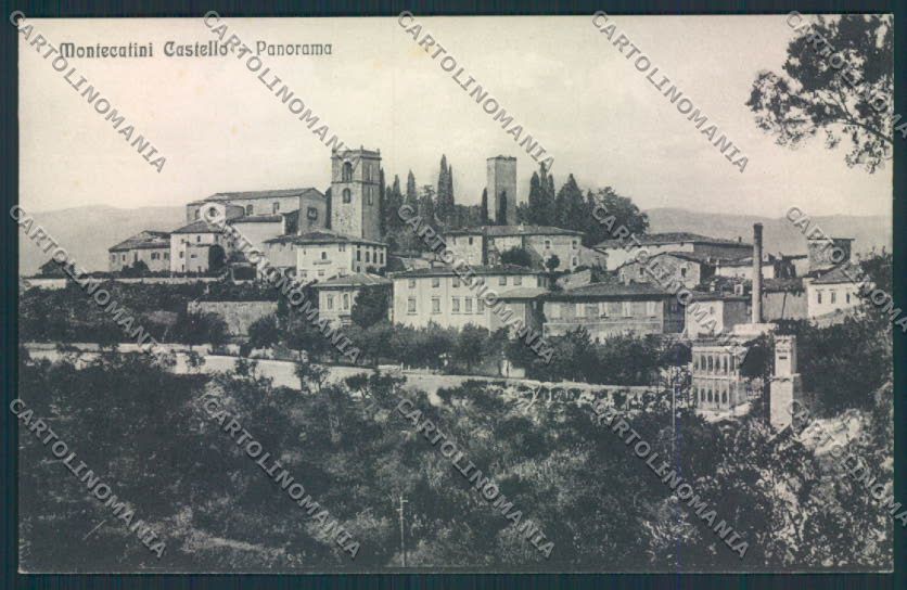 Pistoia Montecatini cartolina MQ2888 – fronte