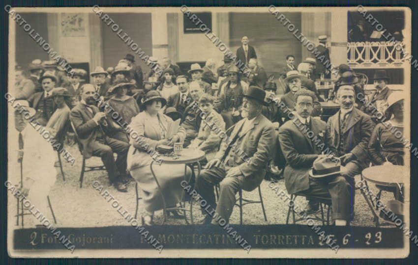 Pistoia Montecatini PIEGA Foto cartolina MQ2890 – fronte