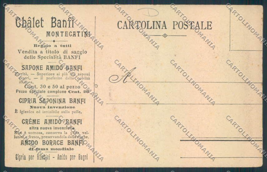 Pistoia Montecatini Funicolare cartolina MQ2892 – retro