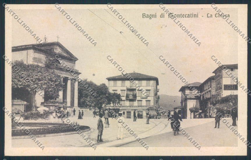 Pistoia Montecatini cartolina MQ2900 – fronte