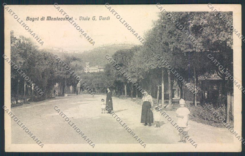 Pistoia Montecatini cartolina MQ2905 – fronte