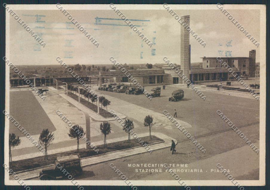 Pistoia Montecatini Stazione FG cartolina MQ2915 – fronte