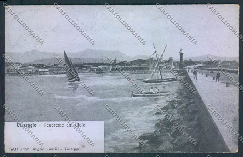 Lucca Viareggio cartolina MQ2927 – fronte