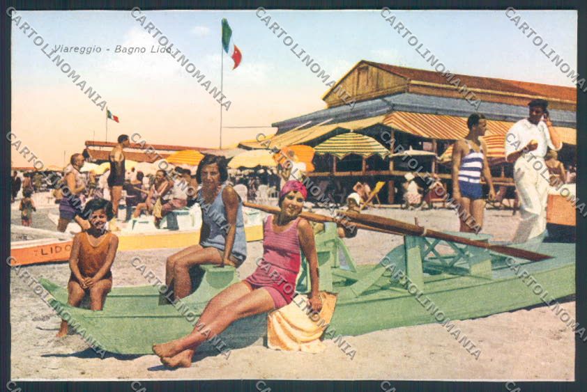 Lucca Viareggio cartolina MQ2930 – fronte