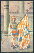Siena città Contrada Leocorno cartolina MQ2953 – fronte