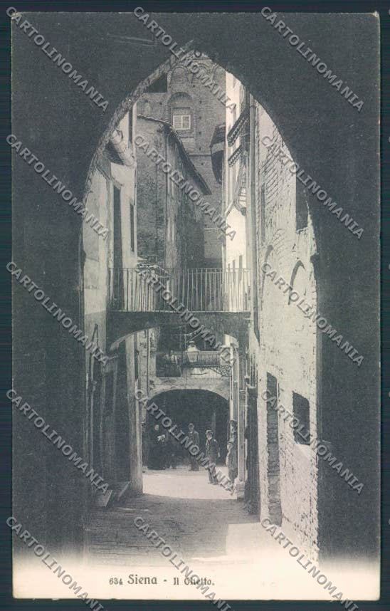 Siena città Ghetto cartolina MQ2956 – fronte