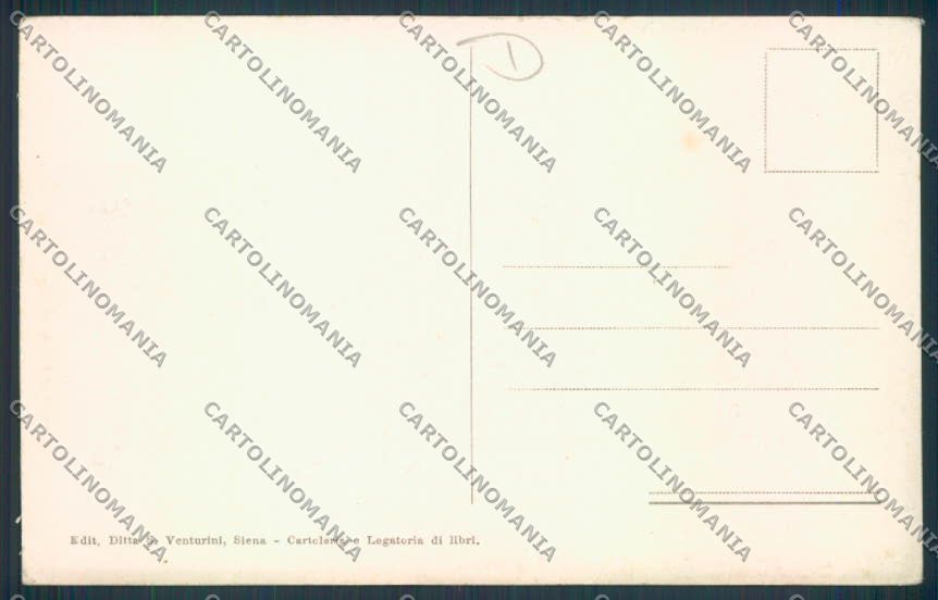 Siena città Ghetto cartolina MQ2956 – retro