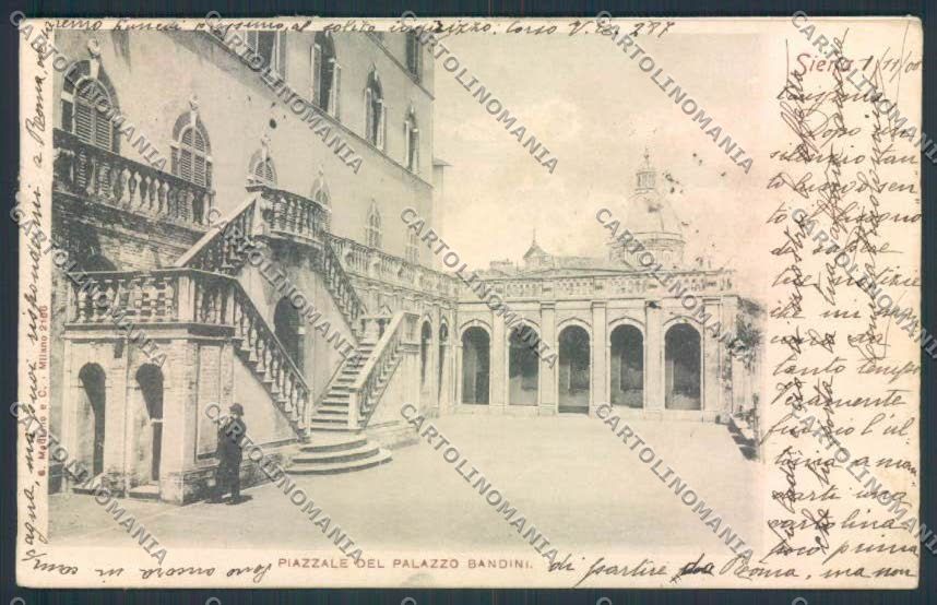 Siena città REINCOLLATA cartolina MQ2979 – fronte