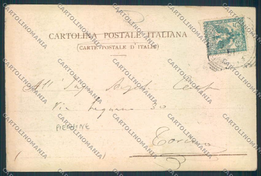 Pisa città PIEGHINE cartolina MQ2990 – retro