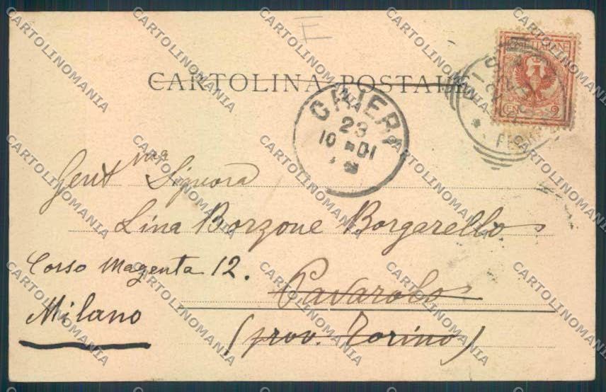 Pisa città Galileo Galilei cartolina MQ2992 – retro