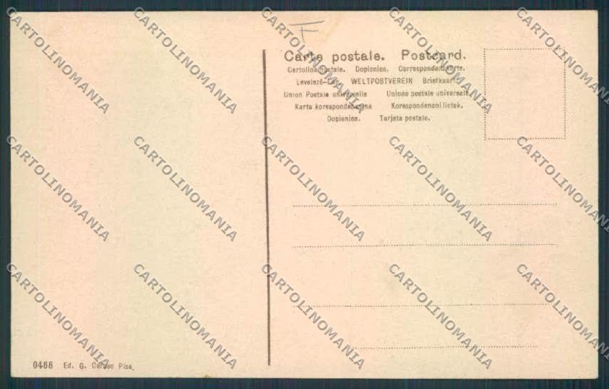 Pisa città cartolina MQ3002 – retro