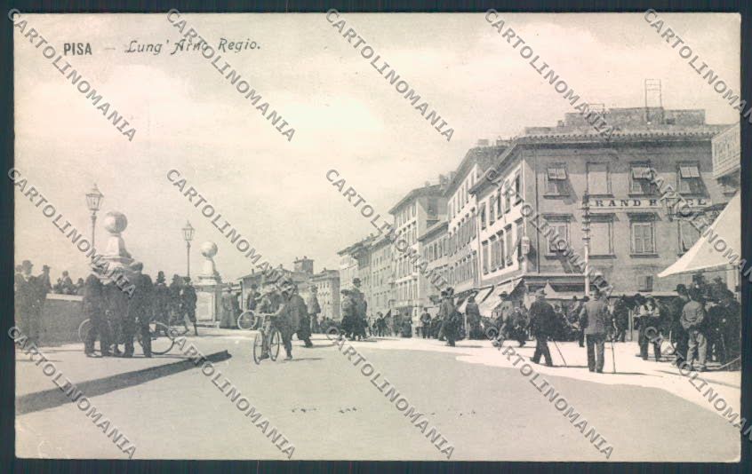Pisa città PIEGHINA cartolina MQ3005 – fronte