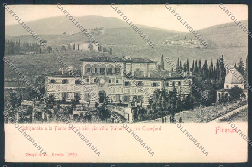 Firenze città Schifanoia STRAPPO cartolina MQ3014 – fronte