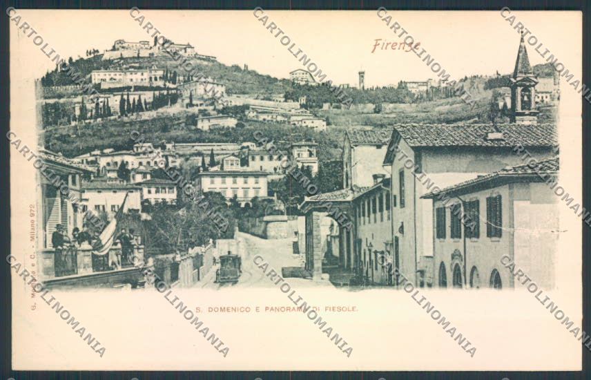 Firenze Fiesole cartolina MQ3019 – fronte
