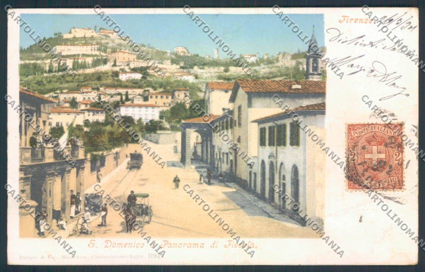 Firenze Fiesole cartolina MQ3042 – fronte