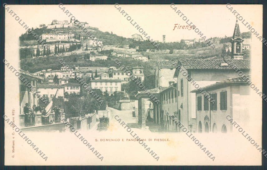 Firenze Fiesole cartolina MQ3044 – fronte