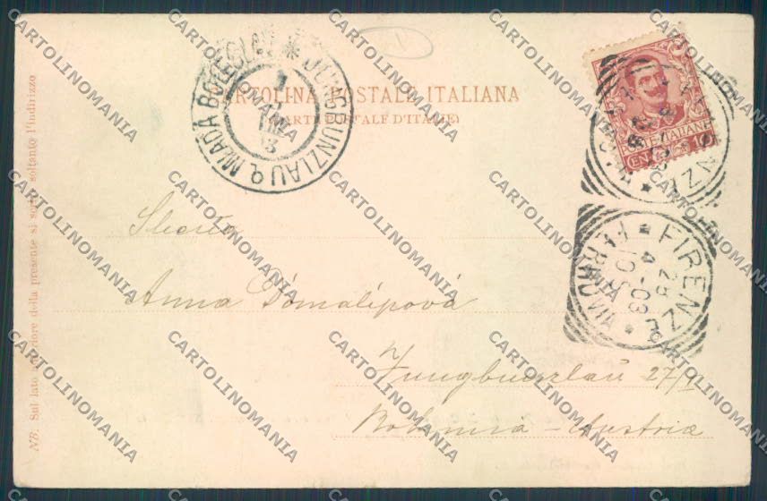 Firenze città cartolina MQ3056 – retro