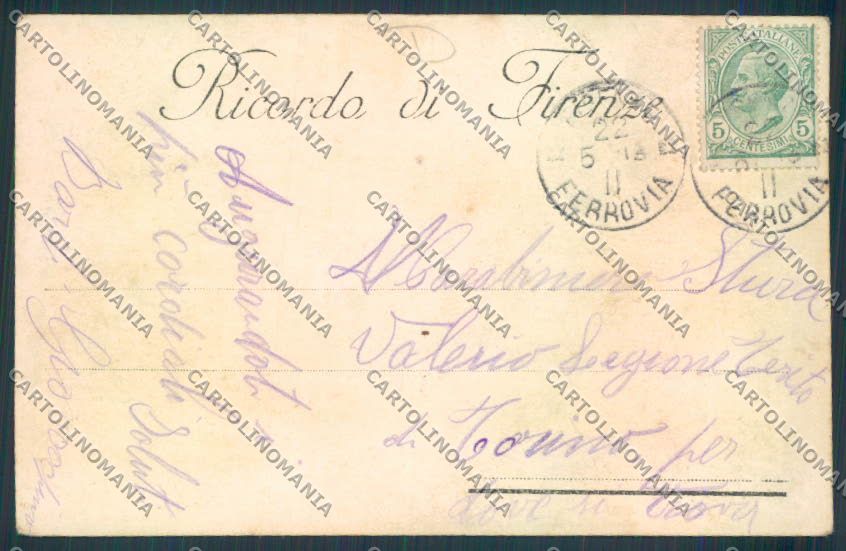 Firenze città cartolina MQ3057 – retro