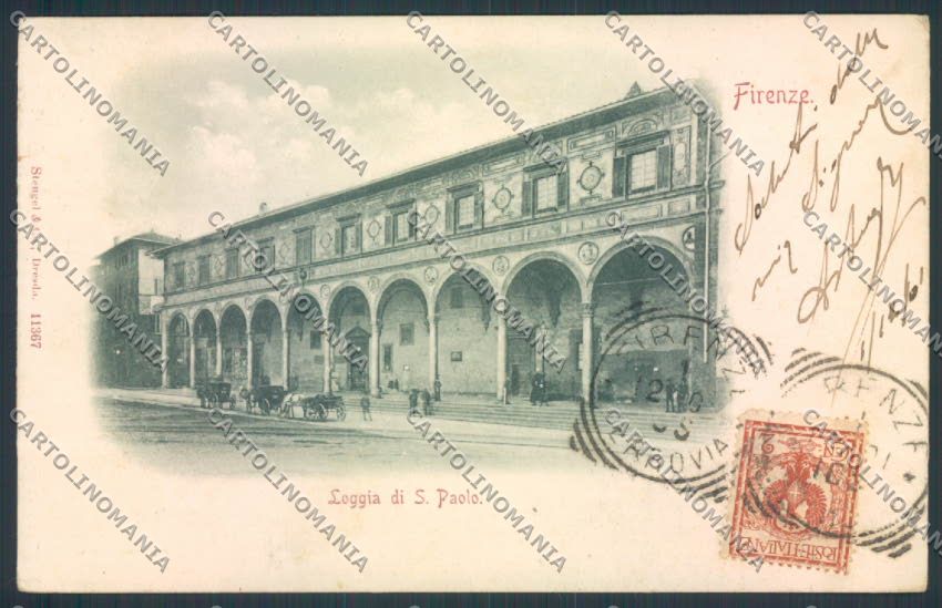 Firenze città cartolina MQ3096 – fronte
