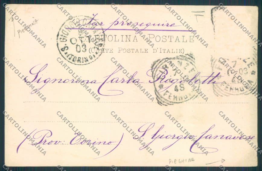 Firenze città Porta Romana PIEGHINA cartolina MQ3098 – retro