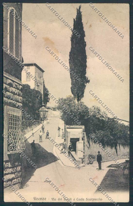 Firenze città SCOLLATA cartolina MQ3119 – fronte