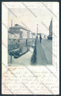 Livorno città PIEGATA cartolina MQ3126 – fronte