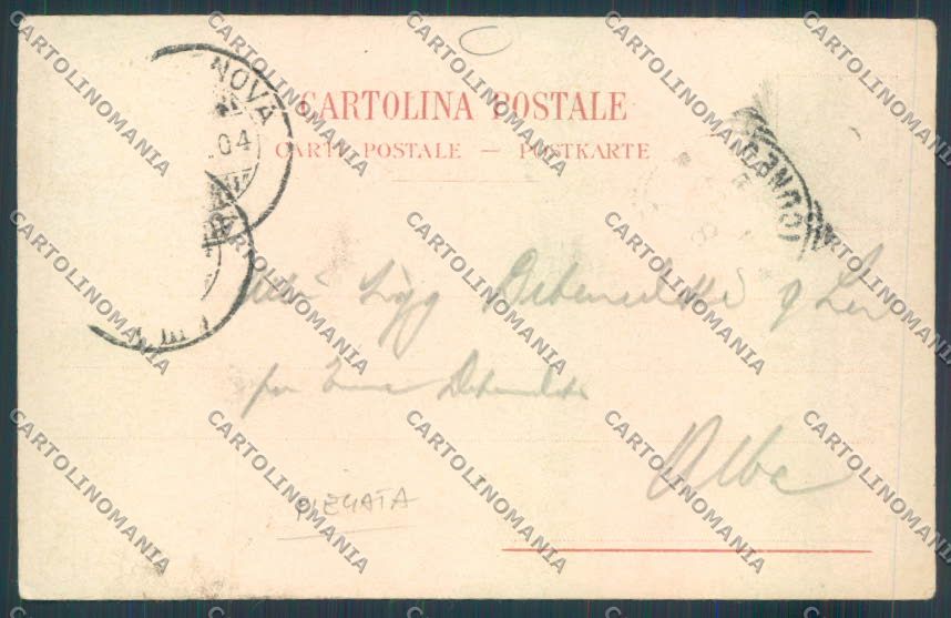 Livorno città PIEGATA cartolina MQ3126 – retro