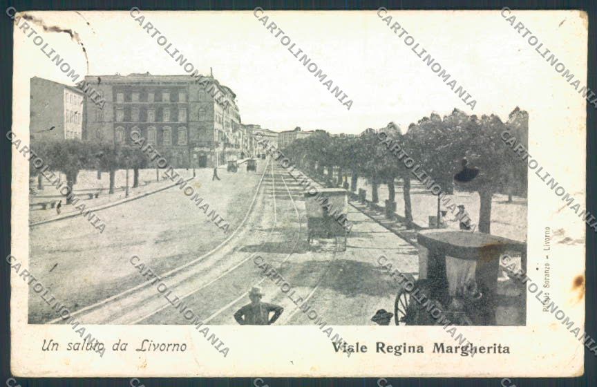 Livorno città FORO cartolina MQ3130 – fronte