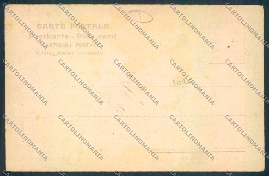 Livorno città FORO cartolina MQ3130 – retro