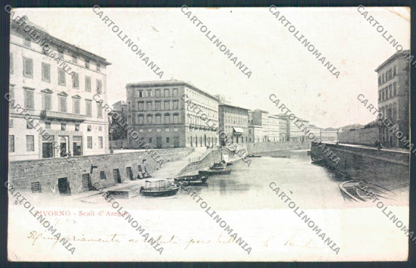 Livorno città PIEGHINA cartolina MQ3137 – fronte