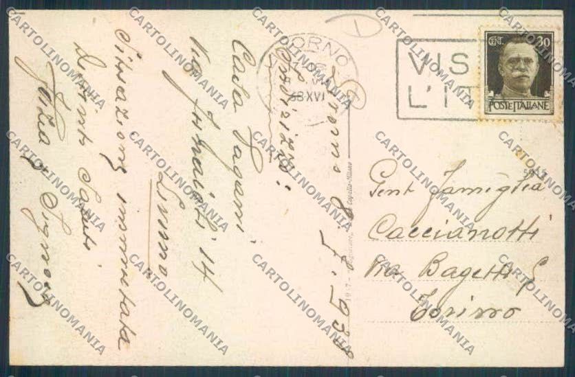 Livorno città cartolina MQ3140 – retro