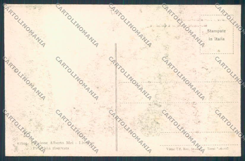 Livorno città cartolina MQ3154 – retro
