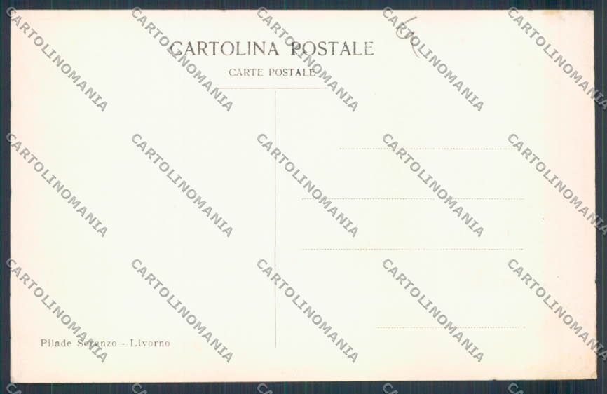 Livorno città cartolina MQ3170 – retro