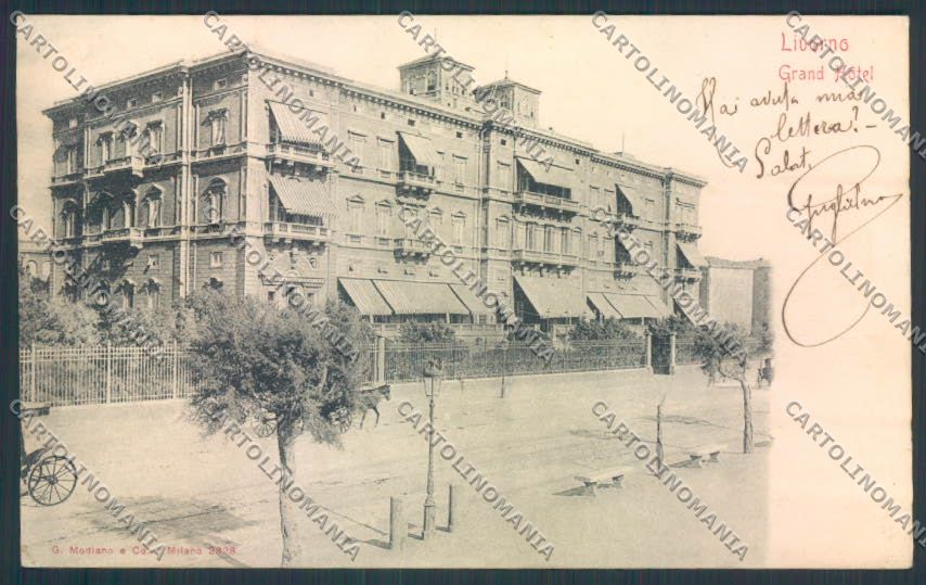Livorno città SCOLLATA cartolina MQ3182 – fronte