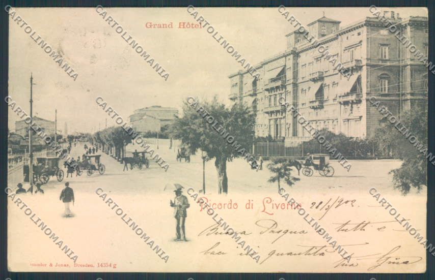 Livorno città SCOLLATA cartolina MQ3184 – fronte