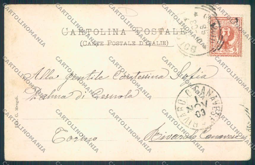 Bologna città cartolina MQ3209 – retro