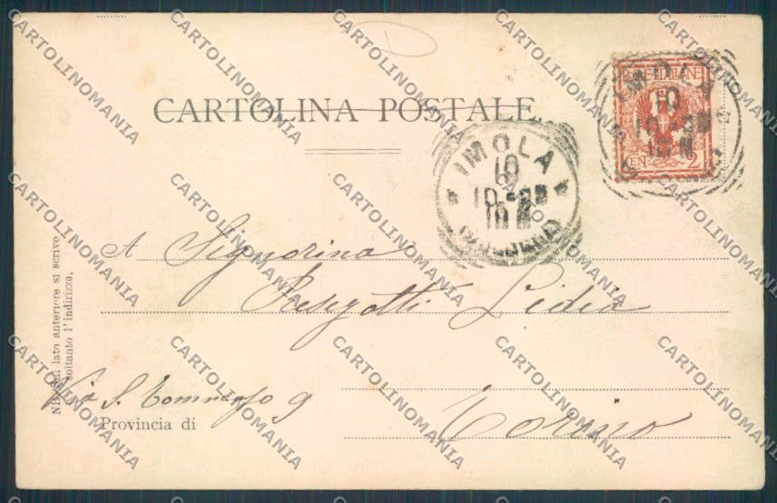 Bologna città cartolina MQ3212 – retro