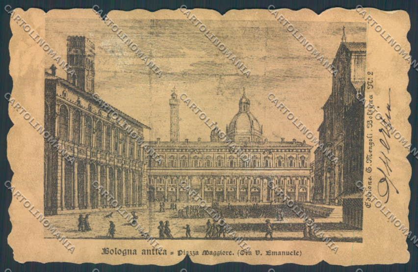 Bologna città STRAPPI cartolina MQ3228 – fronte
