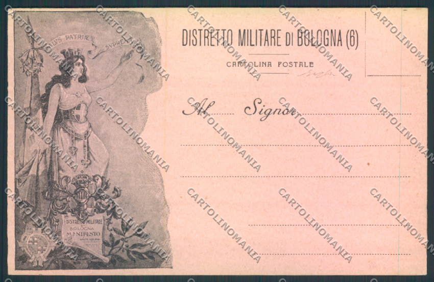 Bologna Distretto Militare cartolina MQ3231 – fronte