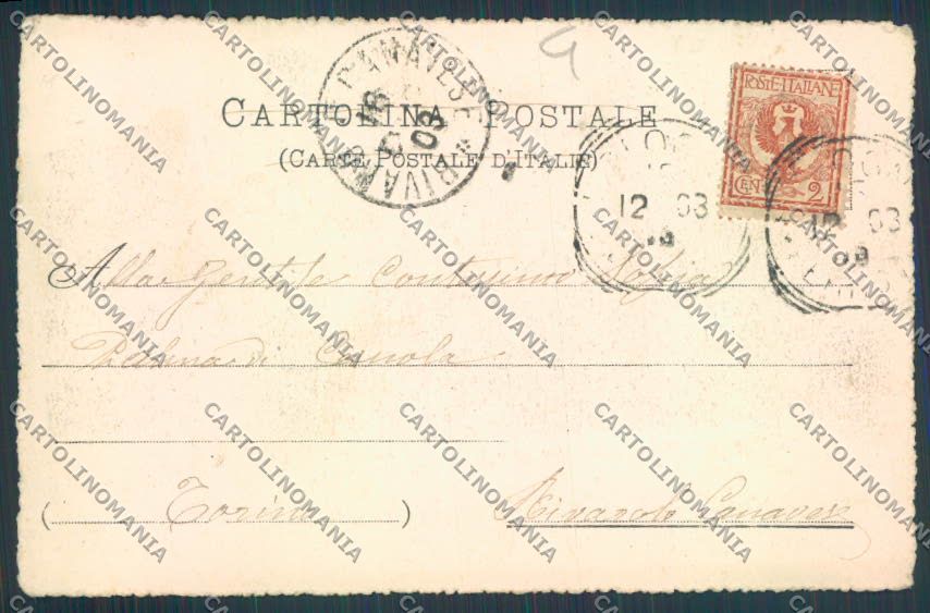 Bologna città Stazione Tram cartolina MQ3267 – retro