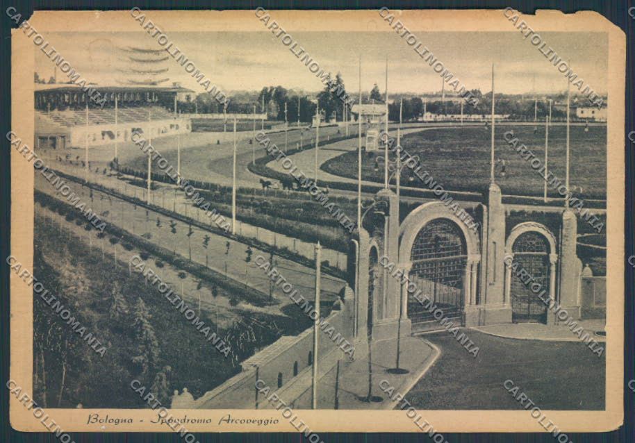 Bologna città Ippodromo FG cartolina MQ3292 – fronte