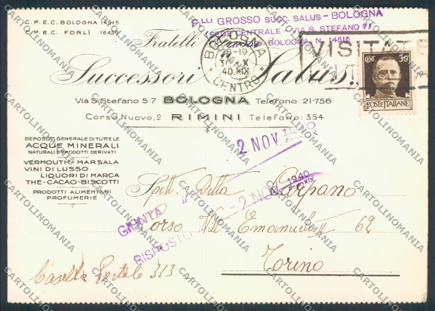 Bologna Commerciale FG cartolina MQ3295 – fronte