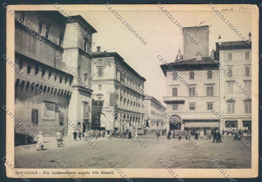 Bologna città STRAPPO FG cartolina MQ3297 – fronte