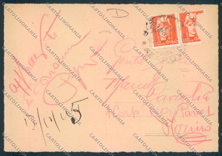 Bologna città Littoriale FG cartolina MQ3303 – retro