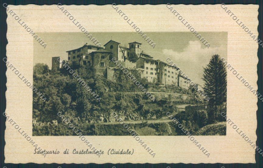Udine Castelmonte cartolina MQ3307 – fronte