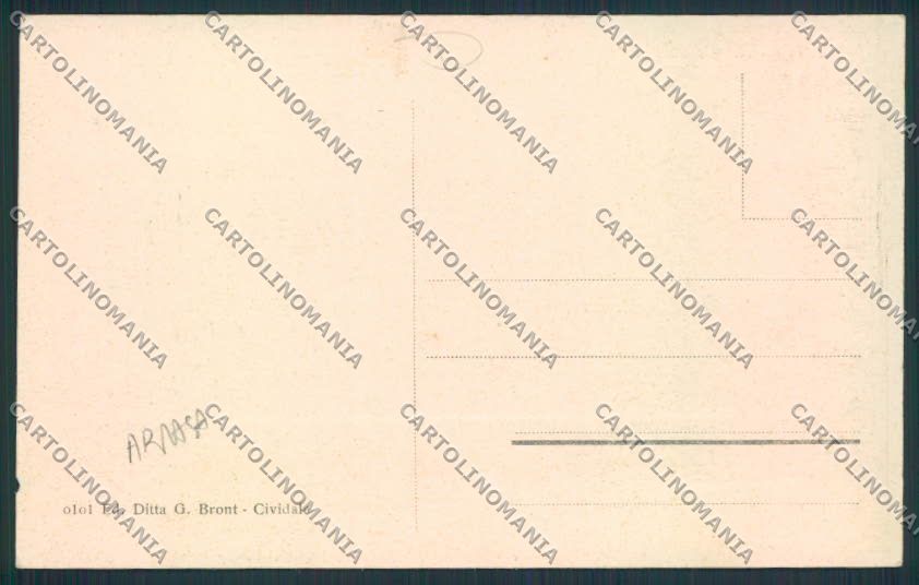Udine Cividale ABRASA cartolina MQ3310 – retro