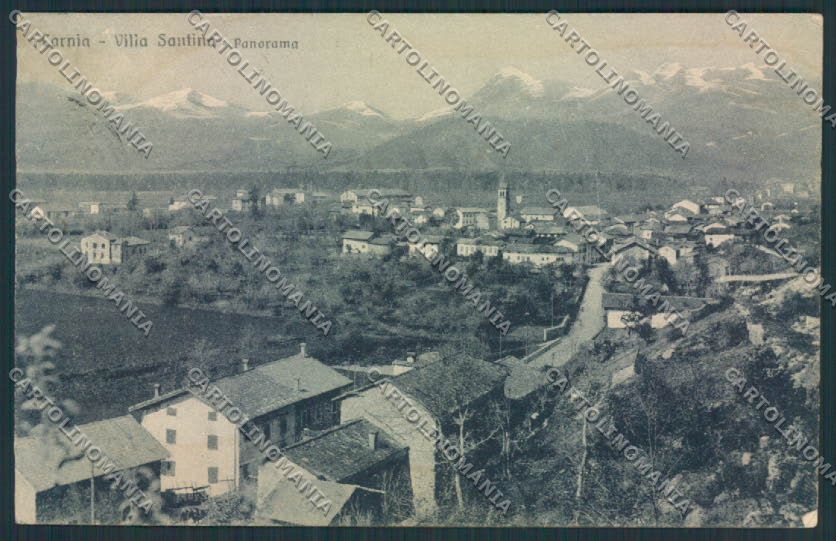 Udine Villa Santina FORO cartolina MQ3331 – fronte