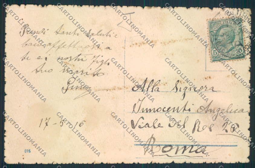 Udine Palmanova Mercato cartolina MQ3356 – retro